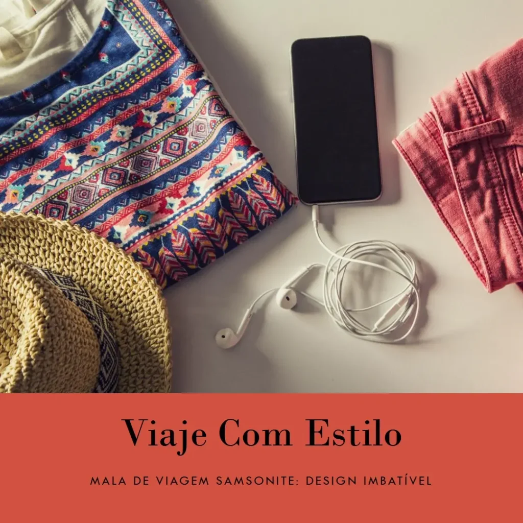 Mala de Viagem, Bahia, Samsonite, Média: Design e Funcionalidade Imbatíveis
