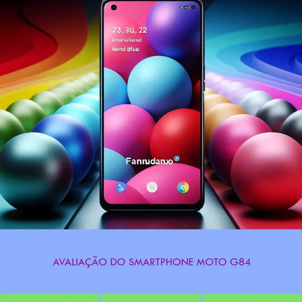 Smartphone Moto G84 5G 256GB 8GB RAM: Desempenho e Design de Outro Nível