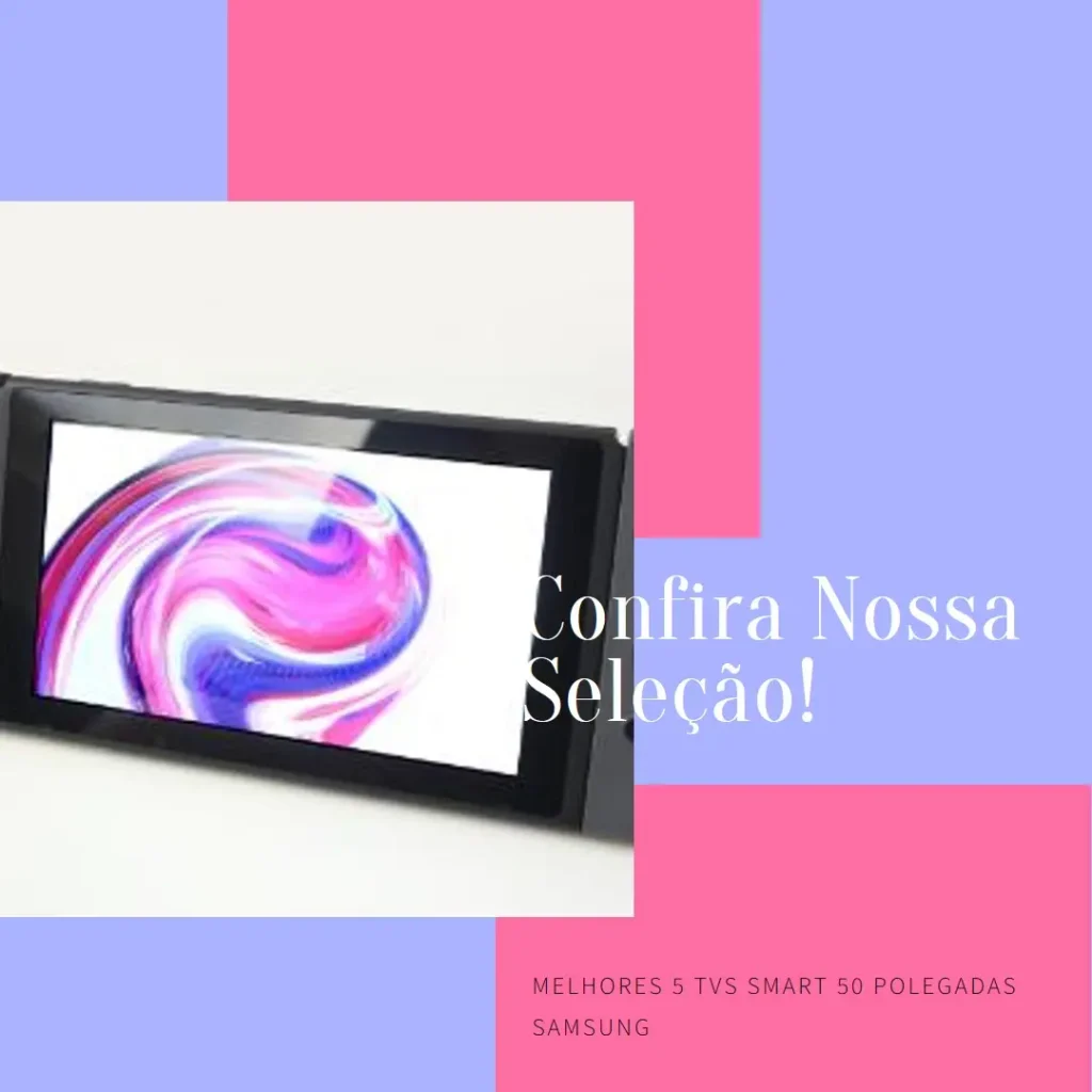 Melhores 5 TV smart 50 polegadas Samsung