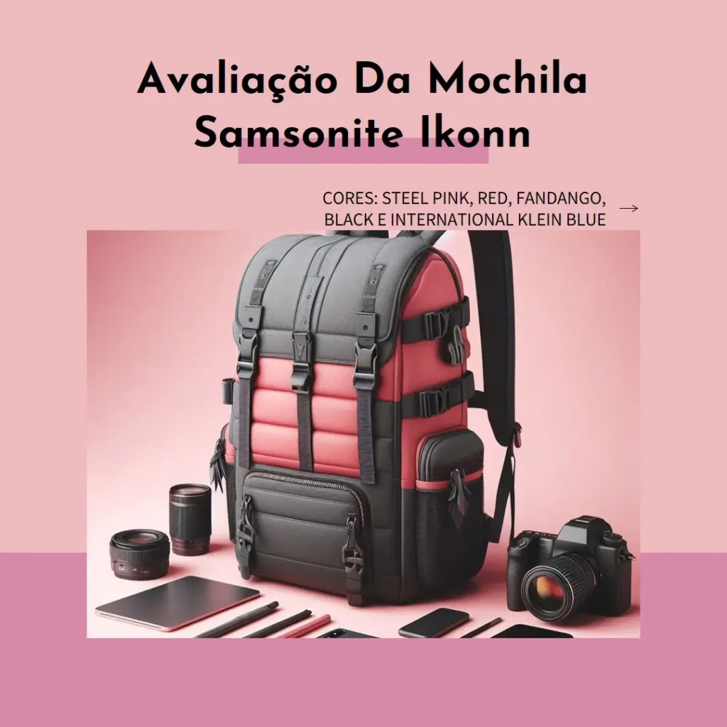 Mochila para Laptop Samsonite Ikonn I com Compartimento Acolchoado