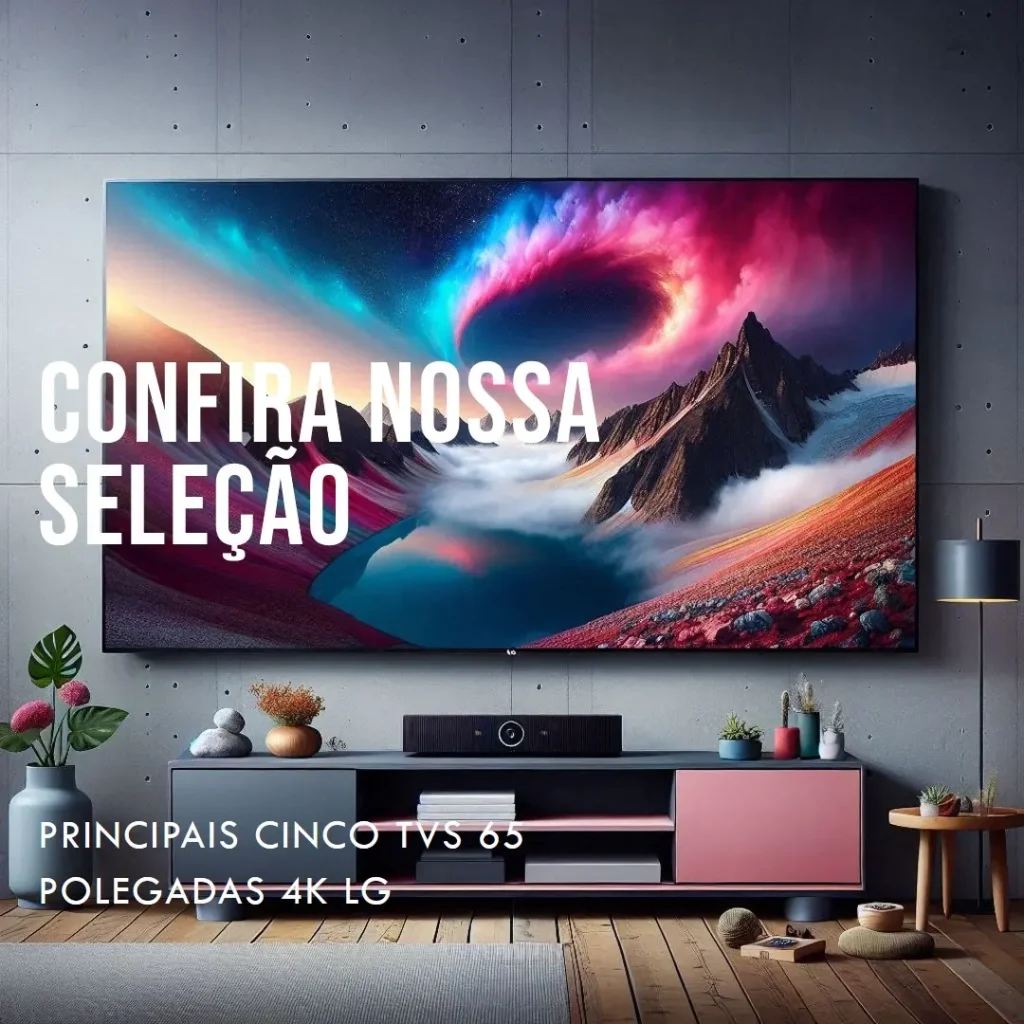 Principais Cinco tv 65 polegadas 4k lg
