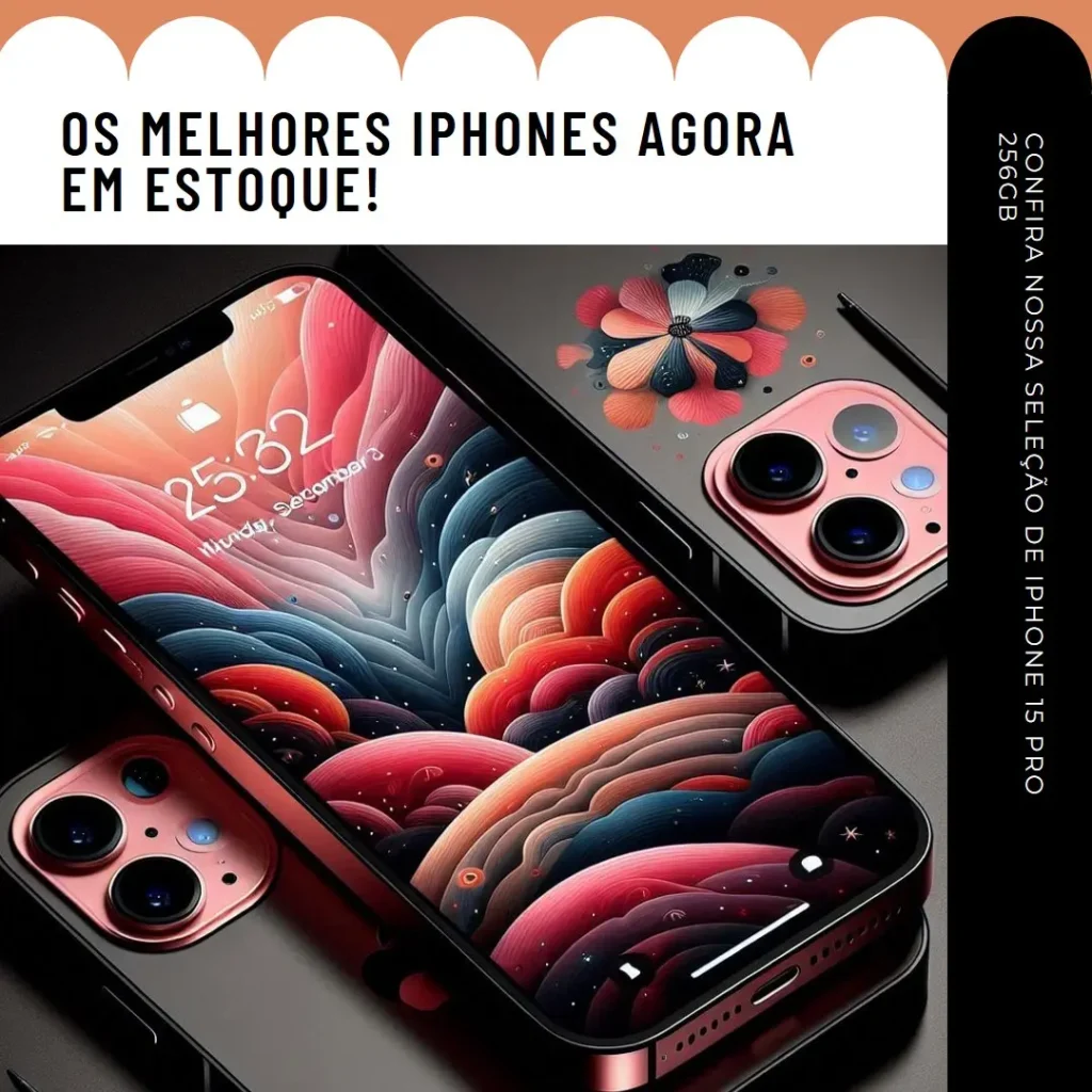 Principais Cinco  iphone 15 pro 256 gb