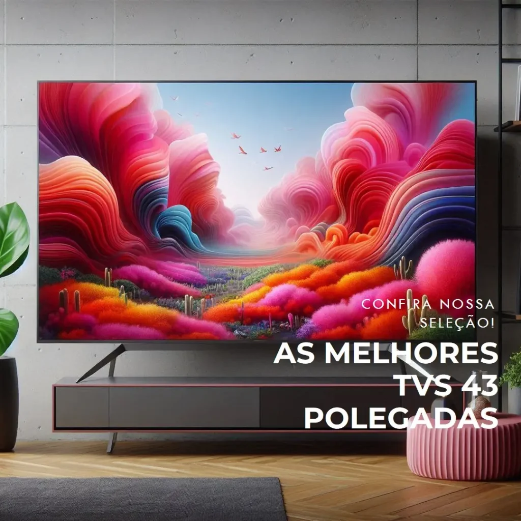 Melhores 5  televisao 43 polegadas smart