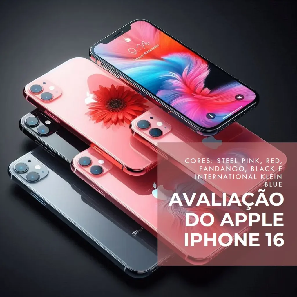 Apple iPhone 16 (256 GB) – Potência e Design Moderno