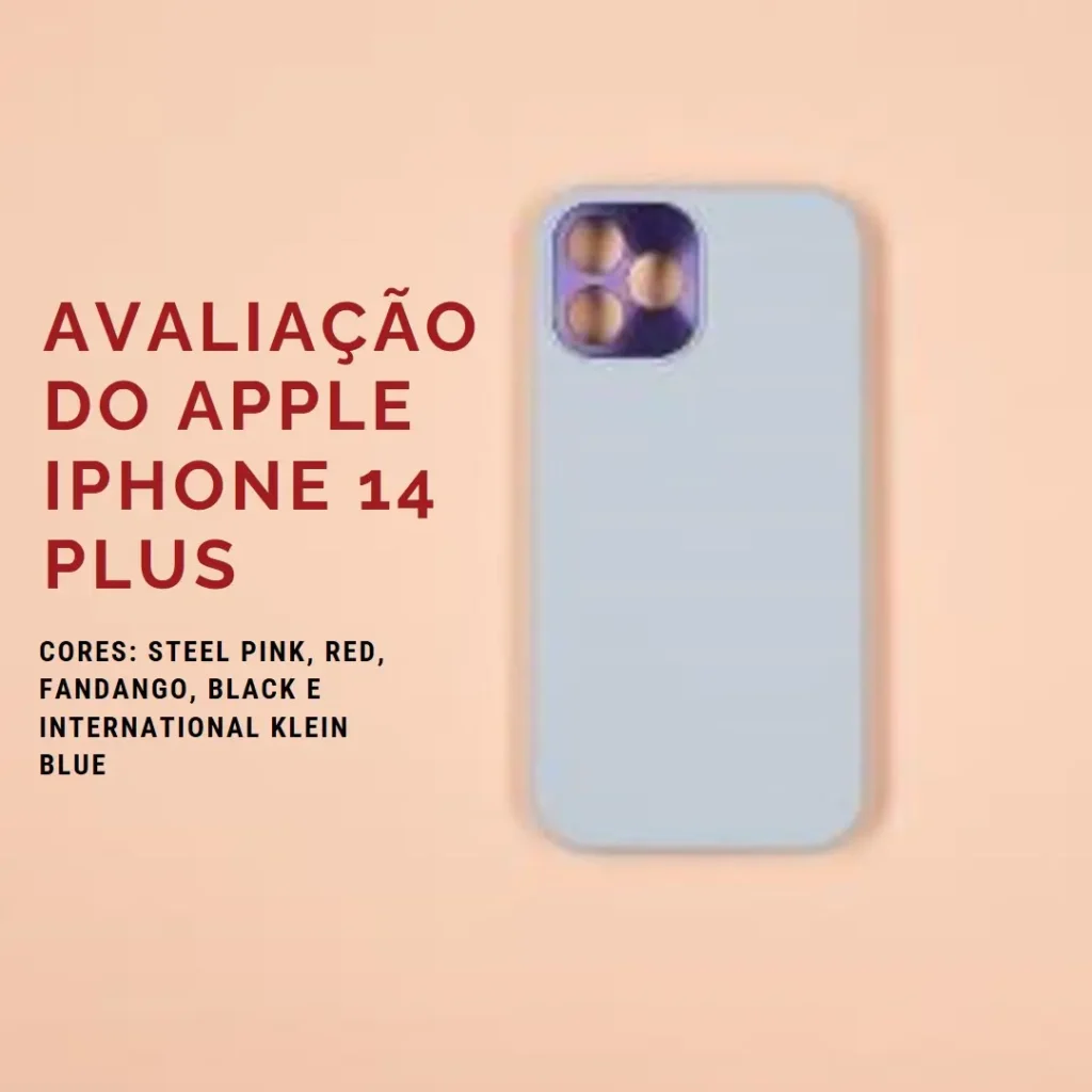 Apple iPhone 14 Plus (128 GB) – Tela de 6,7" e Câmera Avançada