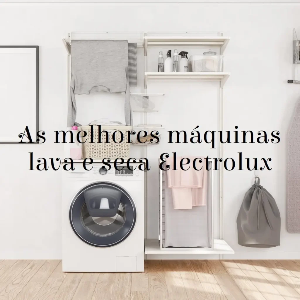 Principais Cinco  maquina lava seca electrolux