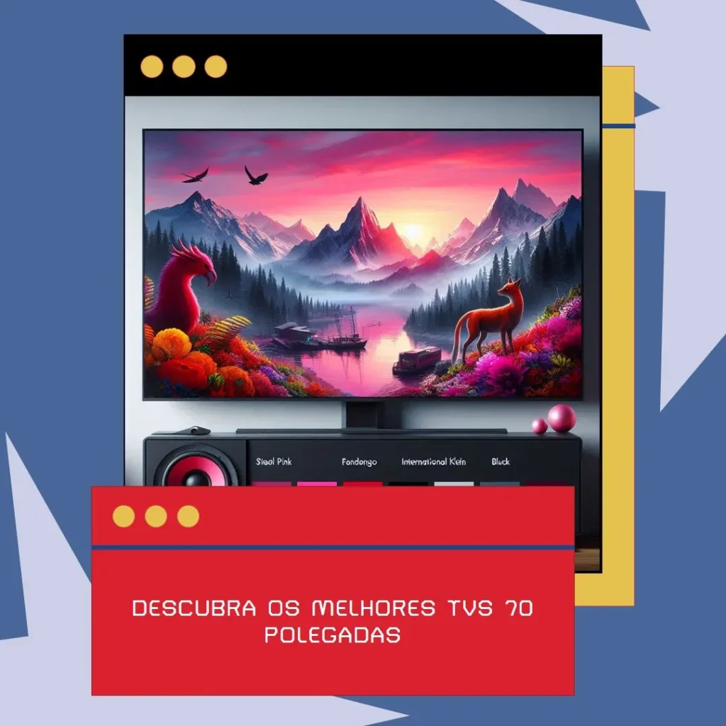 Os 5 Principais Modelos de televisão de 70 polegadas