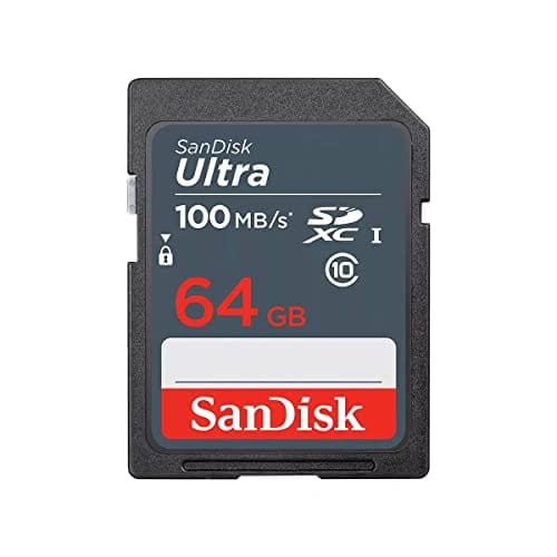 CARTAO DE MEMORIA PARA CAMERA SANDISK ULTRA 64GB SDSDUNR-064G-GN3IN
