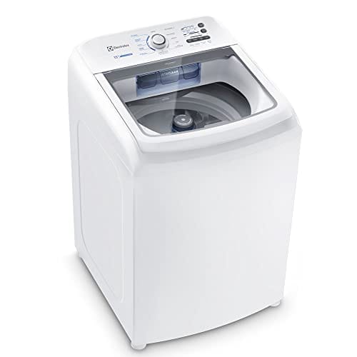 Máquina de Lavar Electrolux 15kg Branca Essential Care com Cesto Inox e Jet&Clean (LED15) - 220V