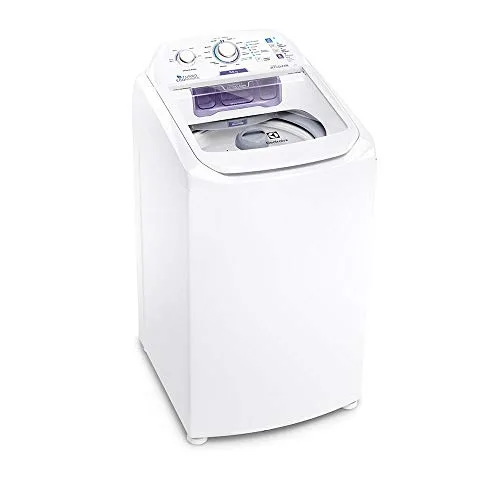 Máquina de Lavar Electrolux 8,5kg Branca Turbo Economia com Jet&Clean e Filtro Fiapos (LAC09) 110v