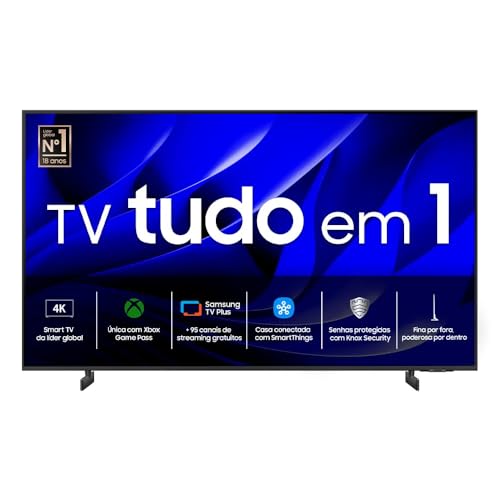 Samsung Smart Big TV 75" Crystal UHD 4K 75DU8000 - Painel Dynamic Crystal Color, Gaming Hub