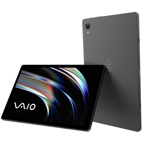Tablet VAIO TL10 8GB 128GB Octa-Core, Tela 10.4” 2K, 4G WiFi, Câmera 8MP + Selfie 5MP, 7000mAh, Android 13, com Teclado de Conexão Inteligente – Preto