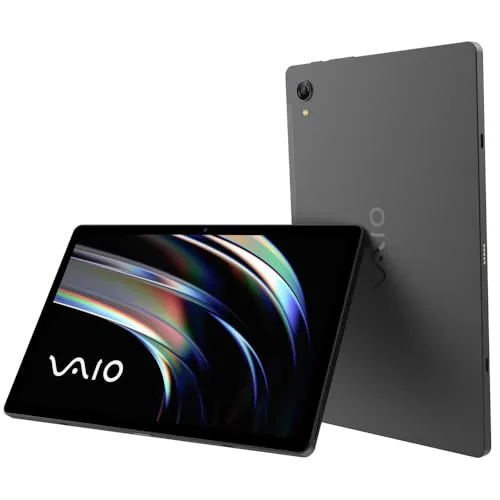 Tablet VAIO TL10 8GB 128GB Octa-Core, Tela 10.4” 2K, 4G WiFi, Câmera 8MP + Selfie 5MP, 7000mAh, Android 13, com Teclado de Conexão Inteligente – Preto
