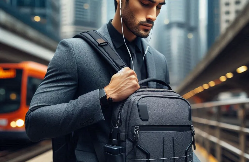 Mochila Notebook Executiva Impermeável Antifurto com Porta USB