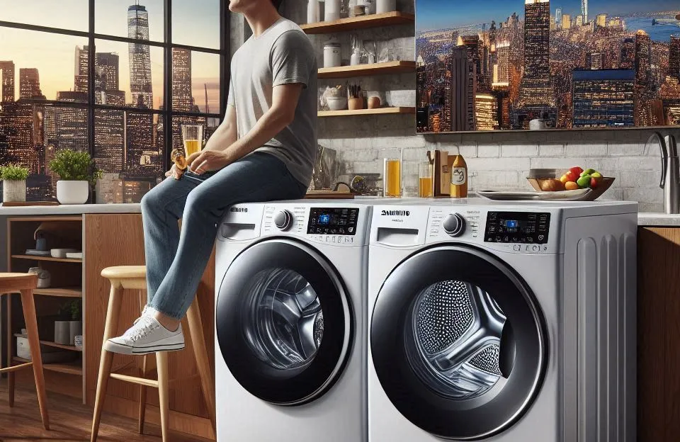 Samsung Lava e Seca WD11M com Digital Inverter WD11M4473PX – Funcionalidade e Economia para Sua Casa