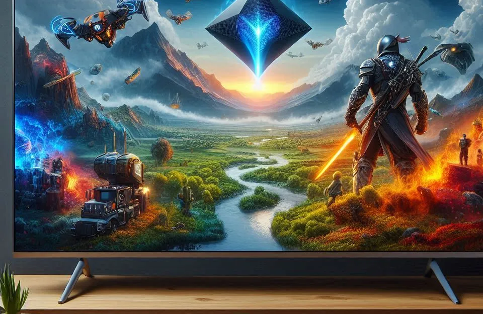 Samsung Smart Gaming TV 43" Neo QLED 4K 43QN90D - Inteligência Artificial e Tecnologia Mini LED para Jogos