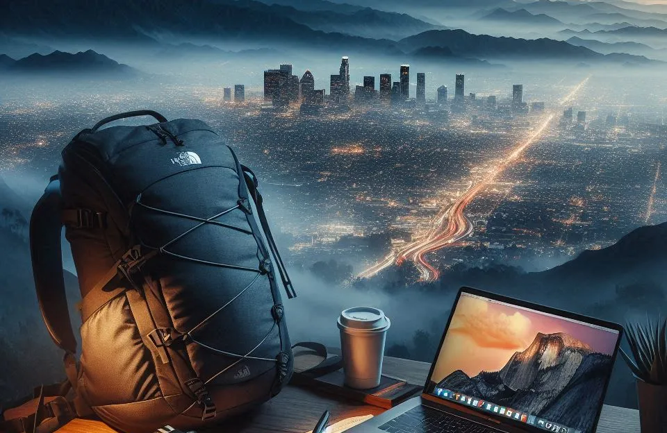 THE NORTH FACE Mochila para Laptop Surge Commuter - Conforto e Organização no Dia a Dia
