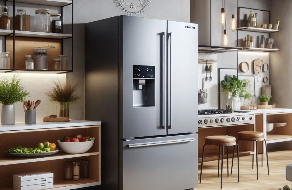 Samsung Geladeira Duplex Inverse SmartThings RB50 462L: Tecnologia e Sofisticação na Cozinha