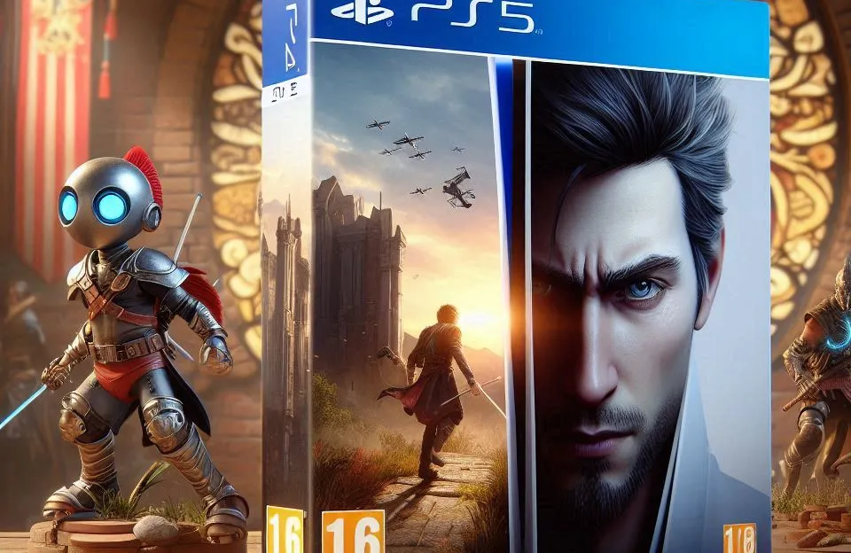 PlayStation®5 Slim Disk com 2 Jogos: Performance Compacta e Incrível
