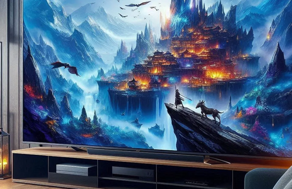 Samsung Smart TV 65" Crystal UHD 4K 65DU8000 – Painel Dynamic Crystal Color e Gaming Hub