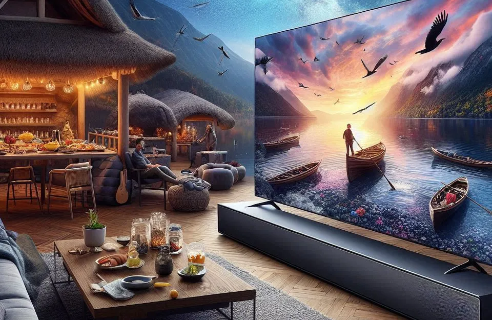 Samsung Combo Smart TV 55" QLED 4K 55Q65D + Soundbar HW-B550/ZD: Imersão Completa em Imagem e Som