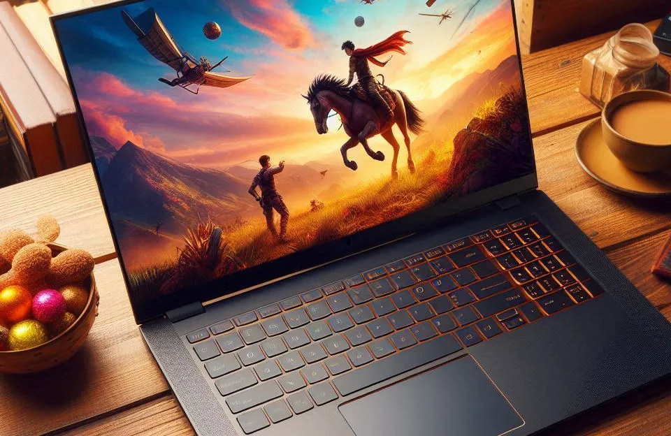 Notebook ASUS VivoBook Go 15 com AMD Ryzen 5 e Tela Full HD de 15,6”