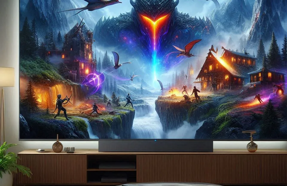 TCL LED SMART TV 65” P755 4K UHD GOOGLE TV: Tecnologia e Imersão