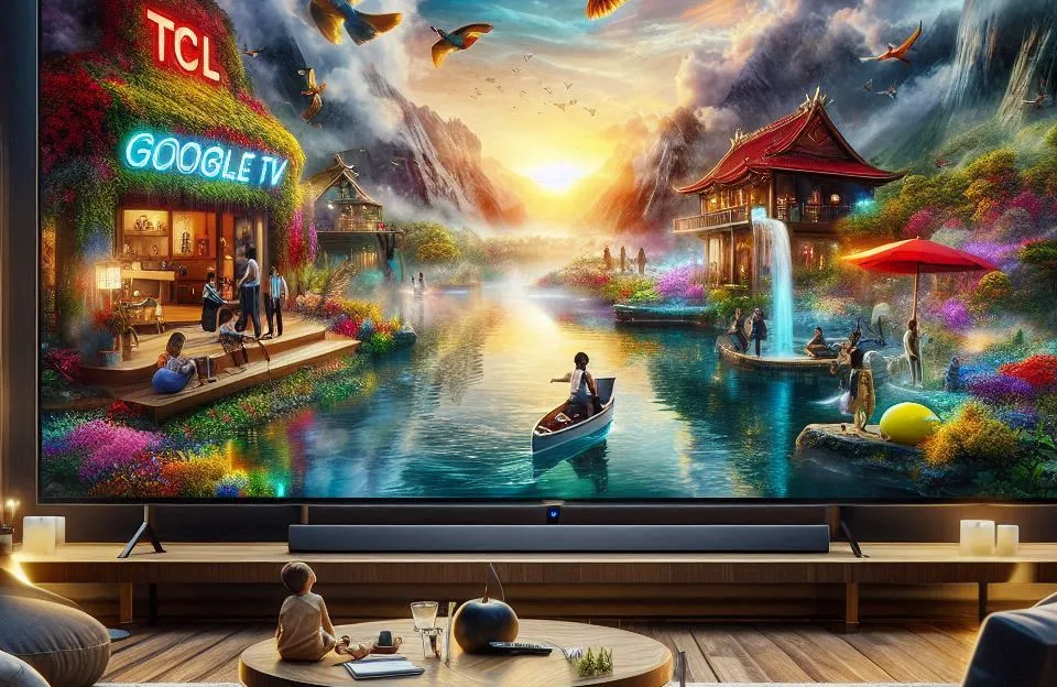 TCL LED Smart TV 55” P755 4K UHD Google TV: Tecnologia e Imersão