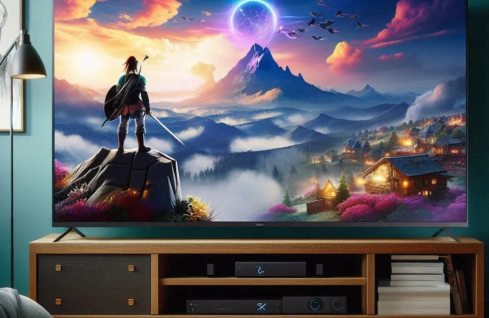 Samsung Smart TV QLED 32" Full HD QN32LS03C - Gaming Hub, Tela Matte e Modo Arte