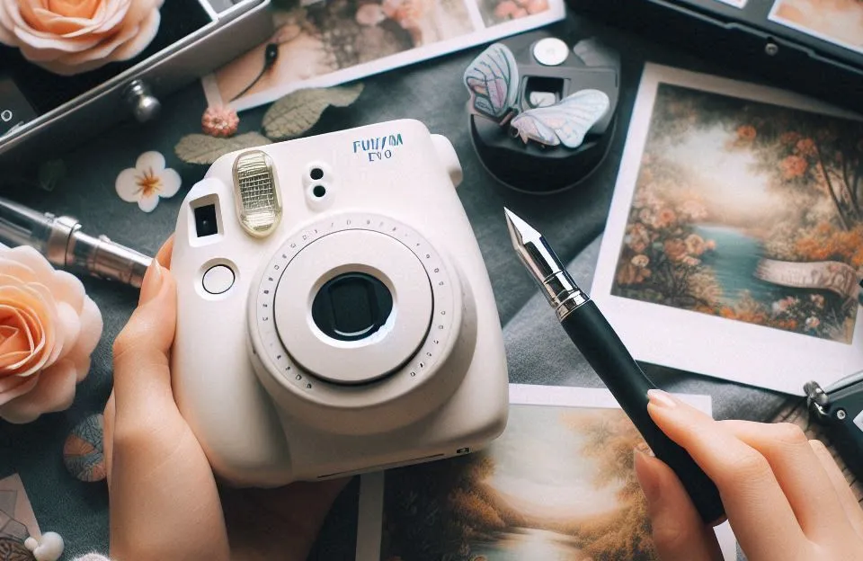 Fujifilm Pacote de Câmera Instant Mini EVO: Versatilidade e Criatividade em Cada Clique