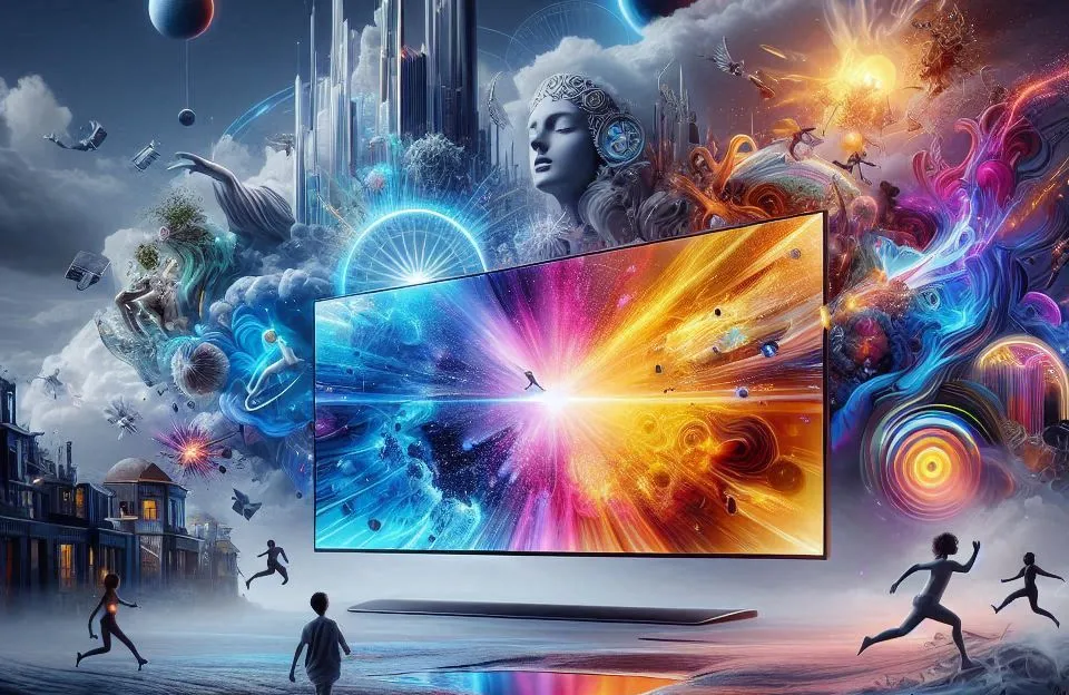 Samsung AI TV 48" OLED 4K 48S90D – Design LaserSlim, AI Energy Mode e Alexa