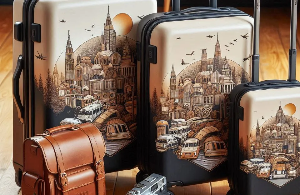 Kit Conjunto Mala Viagem Santino B182 Expansor 360º TSA G M P