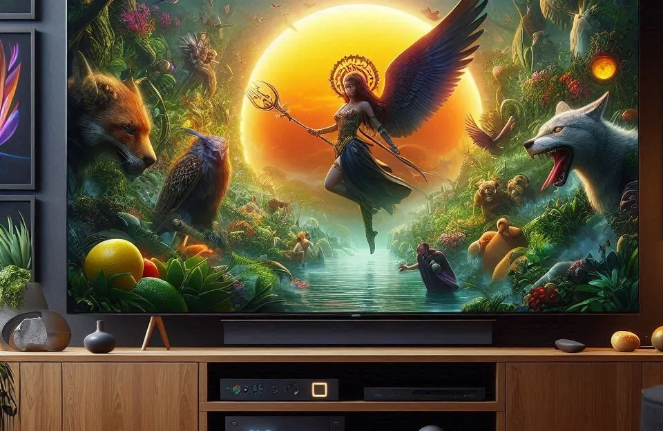 Smart TV 4K 55" LG OLED evo OLED55C4: Inovação e Qualidade para Seu Entretenimento