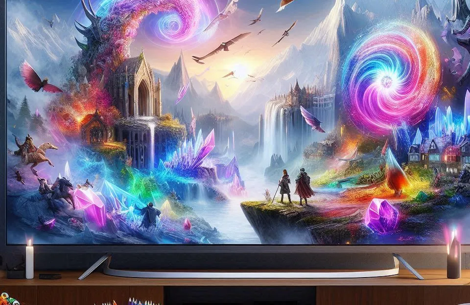 Samsung Smart TV 55" Crystal UHD 4K 55DU8000 - Dynamic Crystal Color e Gaming Hub