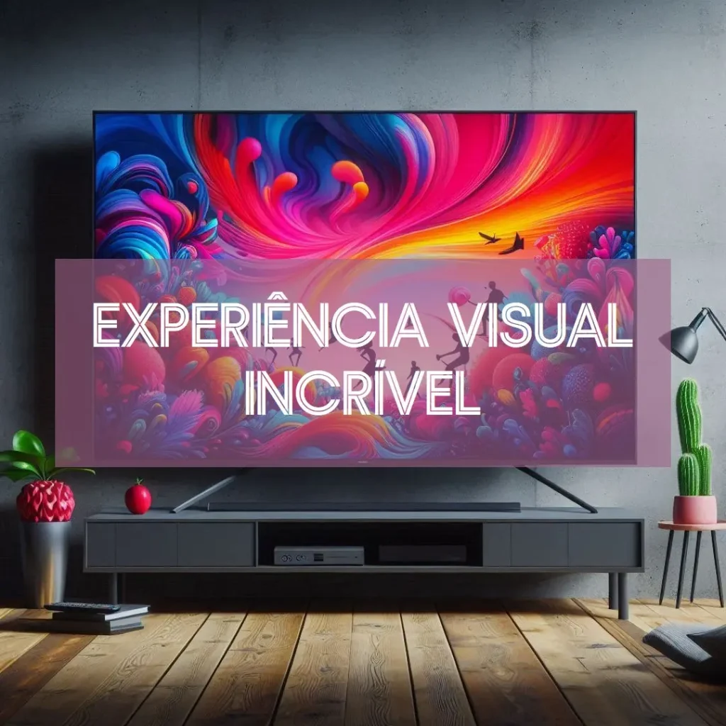 Samsung Smart TV 55" QLED 4K 55Q65D - Tecnologia e Design Inovador