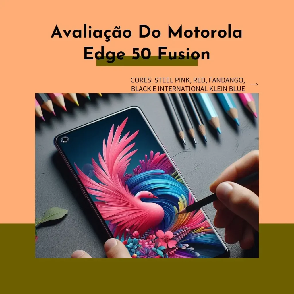 Smartphone Motorola Edge 50 Fusion 5G com Recursos Avançados