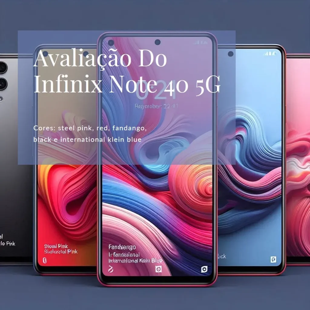 Smartphone Infinix Note 40-5G: Tecnologia, Desempenho e Estilo