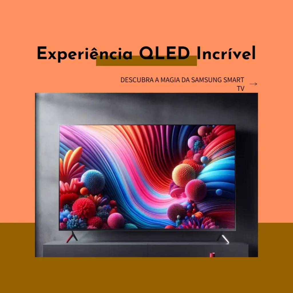Samsung Smart TV QLED 32" Full HD QN32LS03C - Gaming Hub, Tela Matte e Modo Arte