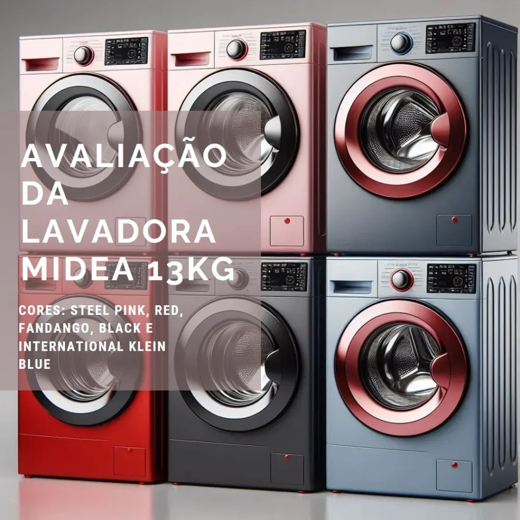 Lavadora de Roupas 13kg Midea Wave Agitator: Desempenho e Eficiência Incomparáveis