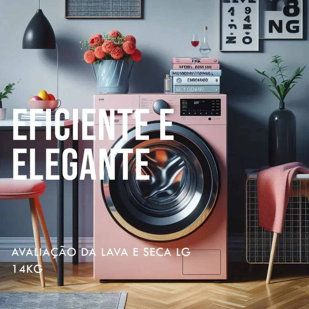 Lava e Seca LG VC4 14kg com AI DD – Conectividade e Desempenho Imbatíveis