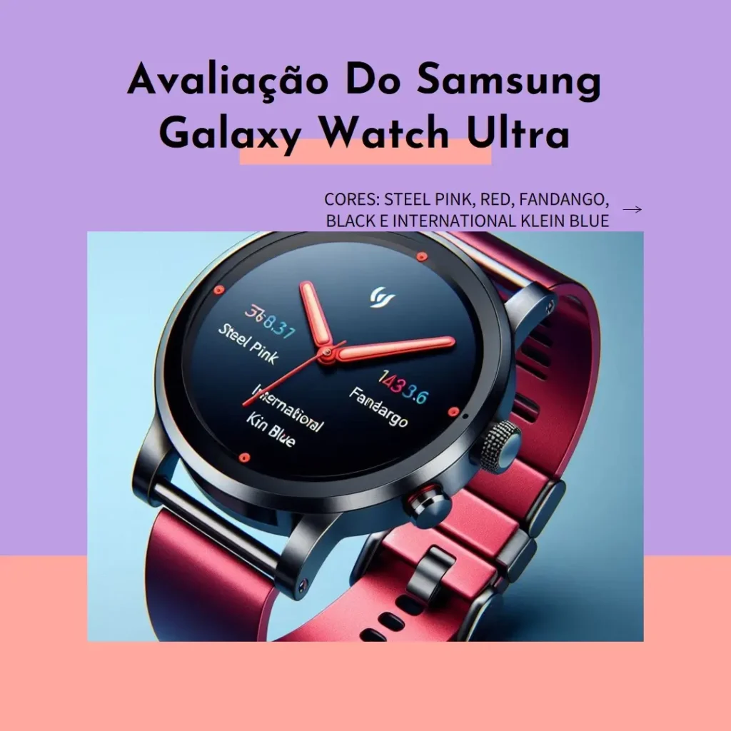 Samsung Galaxy Watch Ultra 47mm LTE com Galaxy AI e Titânio Aeroespacial