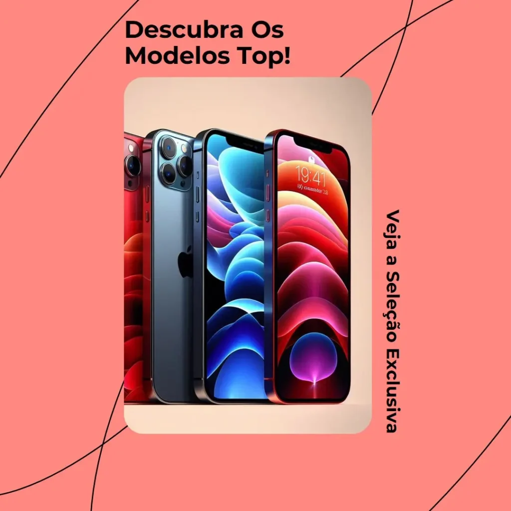 Cinco Principais Modelos de iphone 14 pro