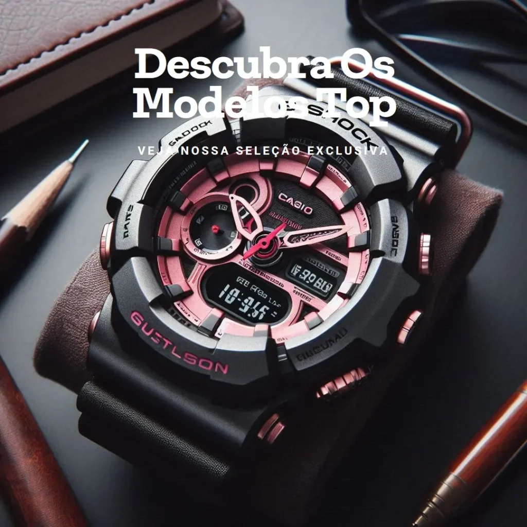 Cinco Principais Modelos de Relogio Casio G Shock