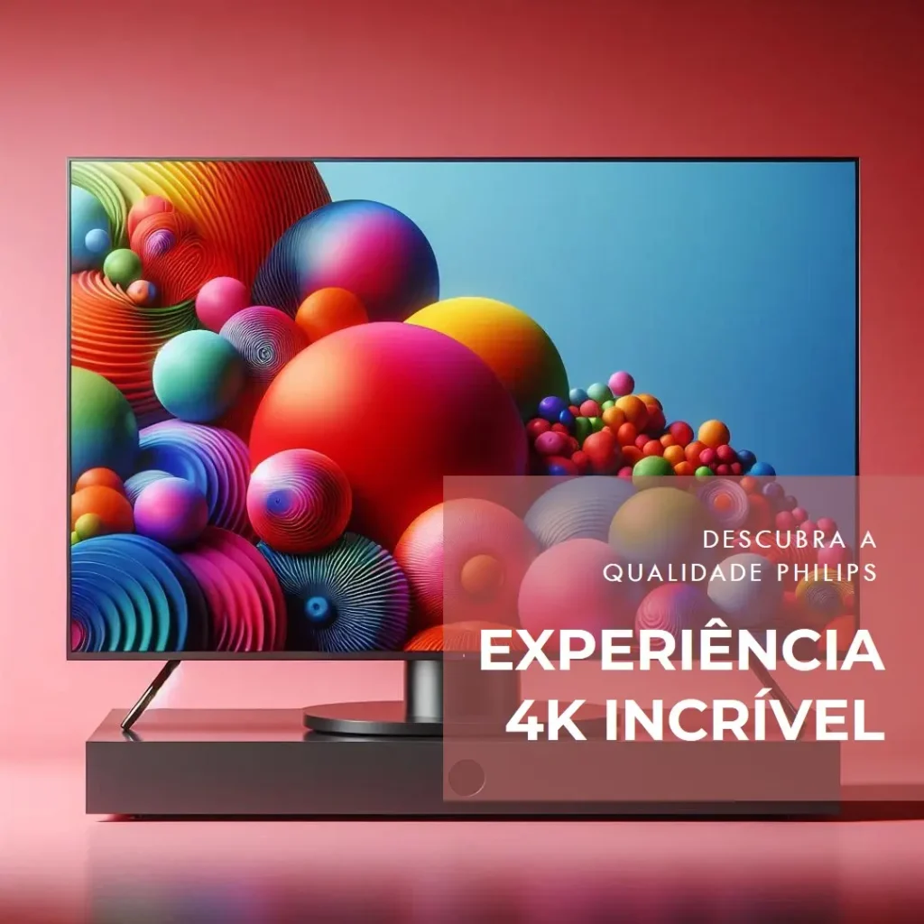 Smart TV Philips 50" 4K HDR 50PUG7019/78, Google TV, Comando de Voz