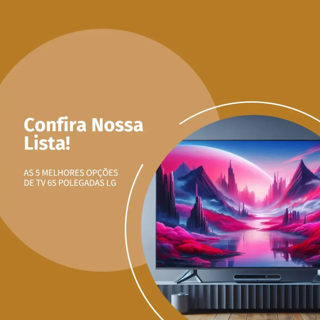 As 5 Melhores Opções de tv 65 polegadas lg