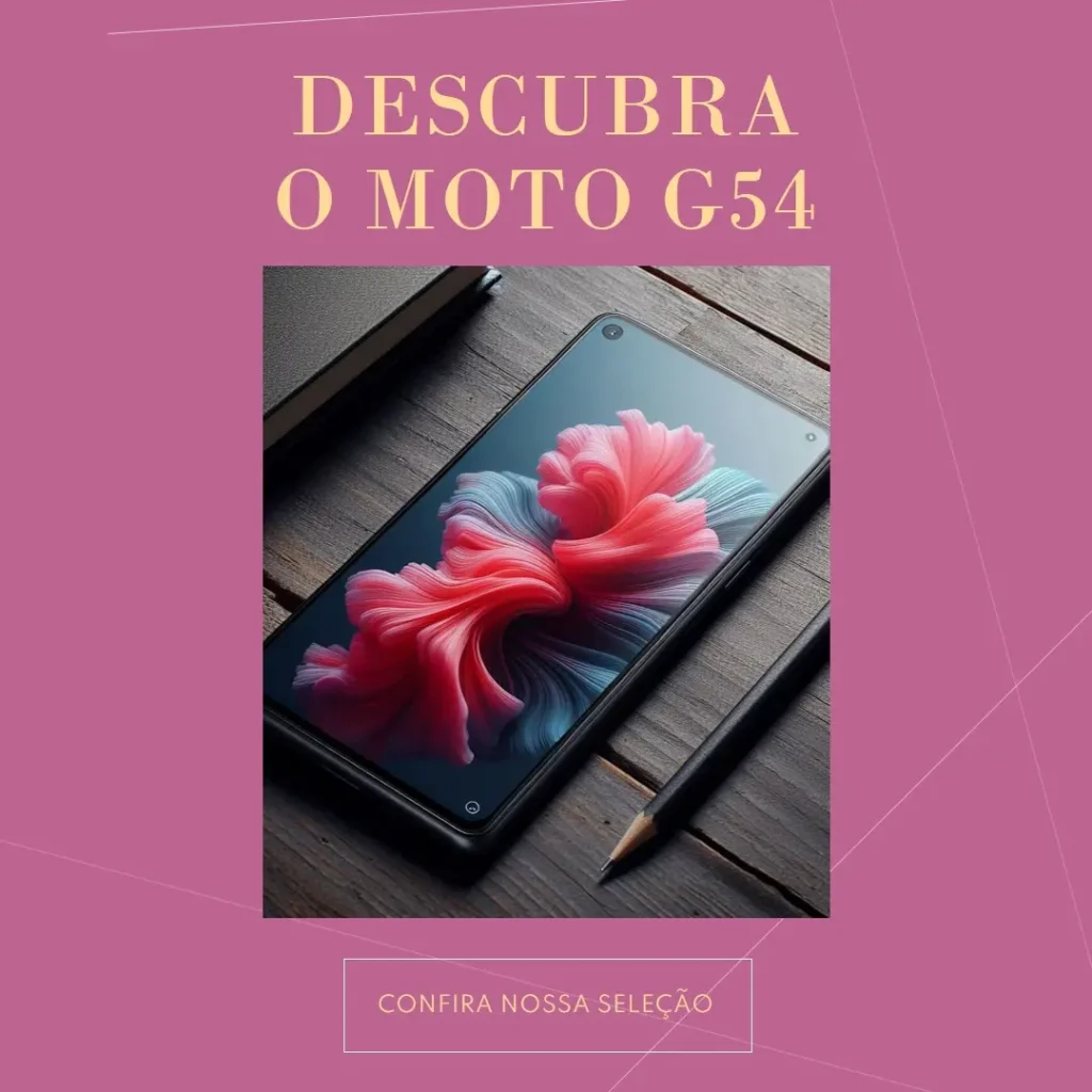 Principais Cinco moto G54