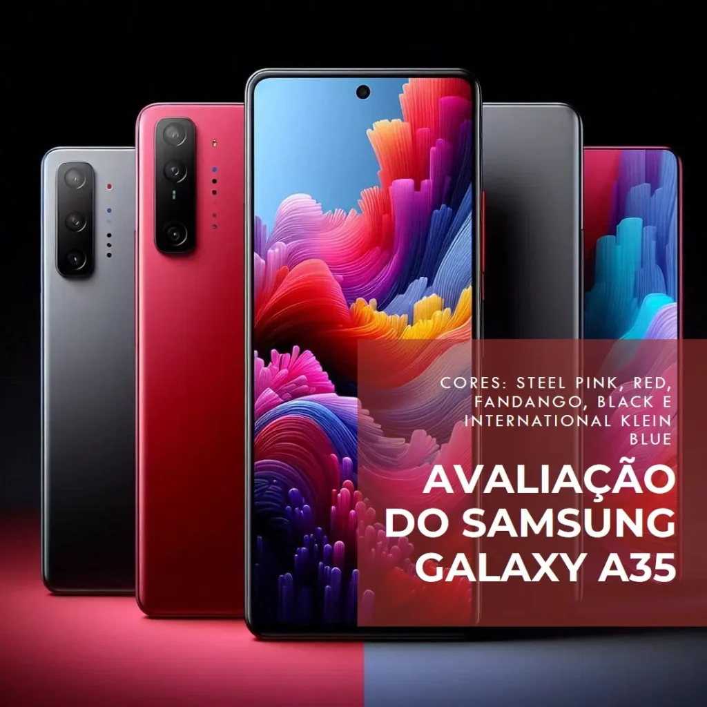 Samsung Galaxy A35 5G: Câmera Tripla de 50MP, Tela AMOLED e Bateria Duradoura