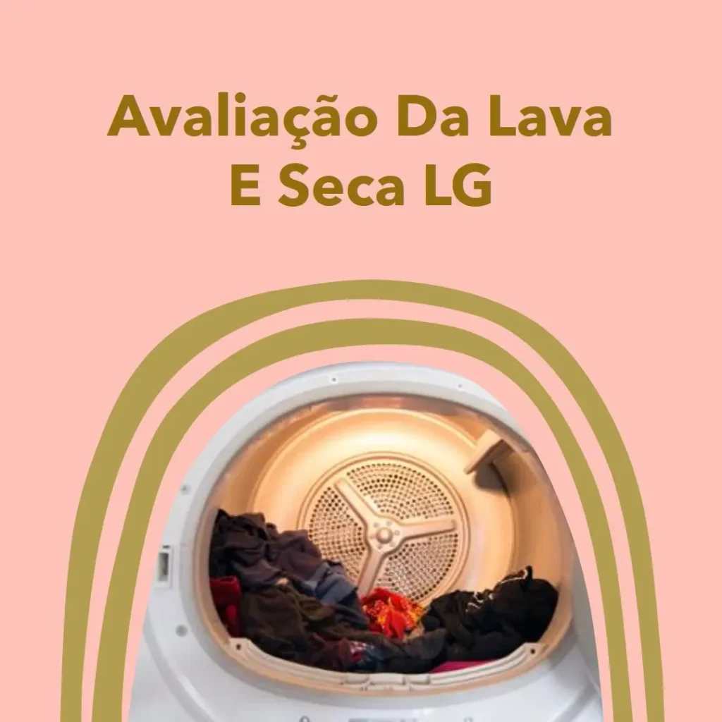 Lava e Seca Smart LG VC5 CV3012MC5 12Kg com Inteligência Artificial
