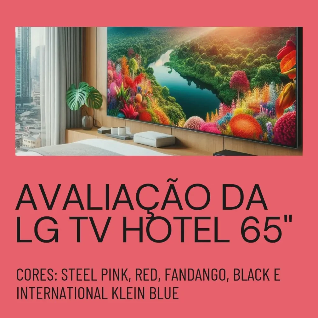 LG TV HOTEL 65" LED 4K UHD SMART 65UR871C: Ultra Fino, WebOS e Google Assistente