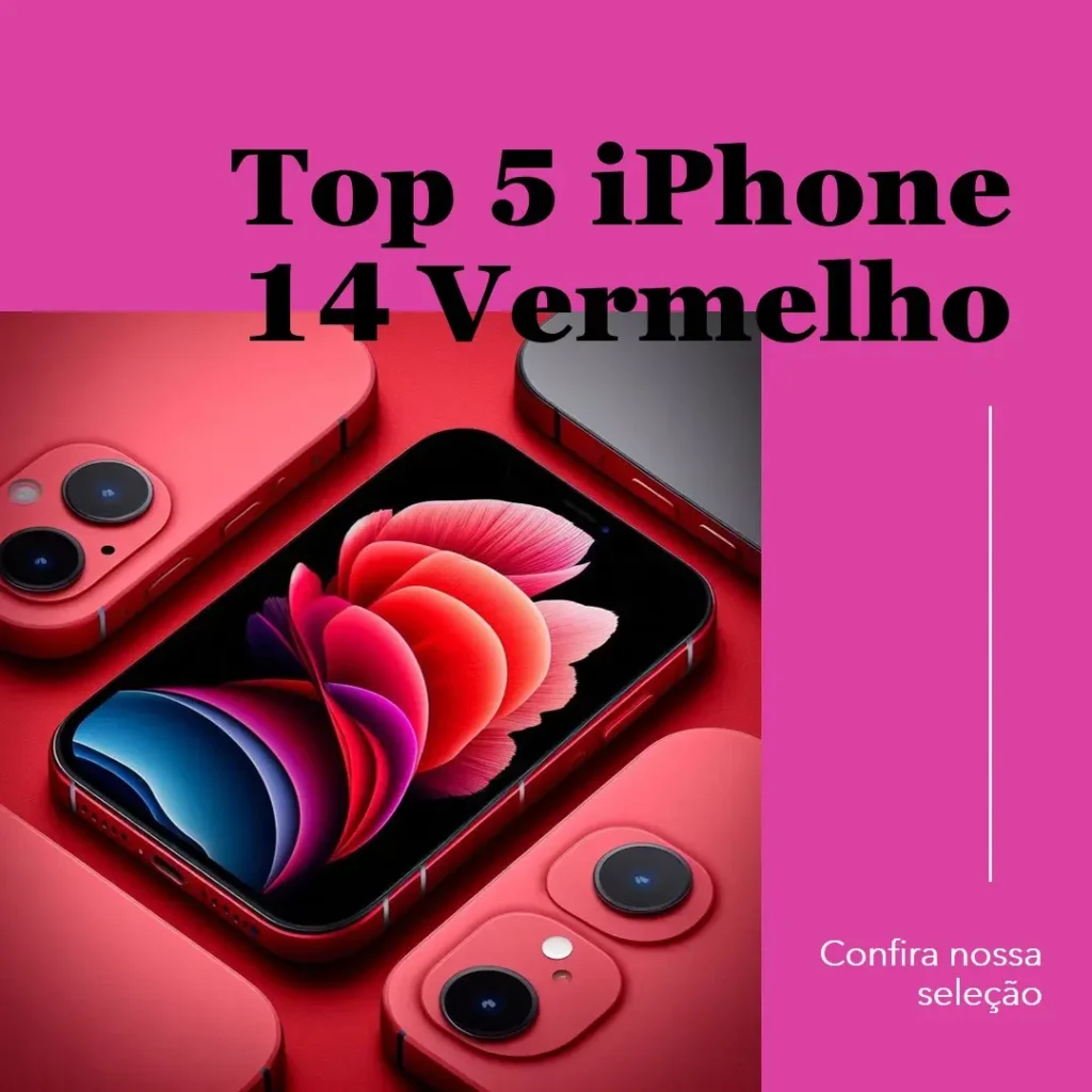 Top 5 iphone 14 vermelho